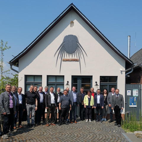 Bürgermeister des Landkreises Eichstätt in Bayern besuchten das Löhnberger Wassermuseum